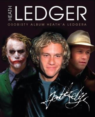 Heath Ledger - osobisty album. Autor: Lander Suzanne. SmakLiter.pl Okładka książki Heath Ledger - osobisty album