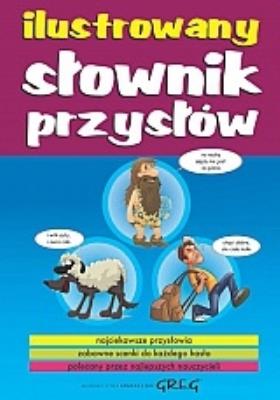 Okładka książki Ilustrowany słownik przysłów BR