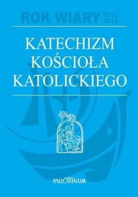 Katechizm Kościoła Katolickiego mały TW. Autor: Opracowanie zbiorowe. SmakLiter.pl Okładka książki Katechizm Kościoła Katolickiego mały TW