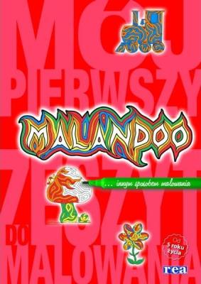 Okładka książki Malandoo. Mój pierwszy zeszyt do malow. (czerwony)
