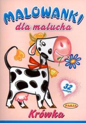 Okładka książki Malowanki dla malucha - Krówka PASJA