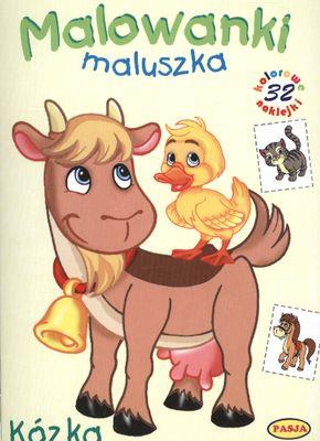 Malowanki maluszka. Kózka. Autor: Opracowanie zbiorowe. SmakLiter.pl Okładka książki Malowanki maluszka. Kózka