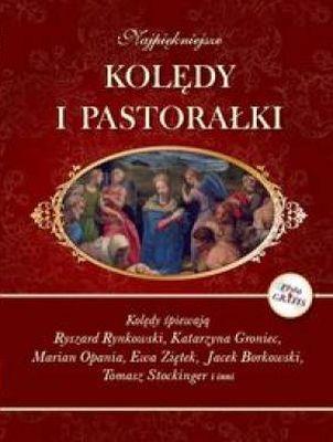Okładka książki Najpiękniejsze kolędy i pastorałki + CD  MARTEL