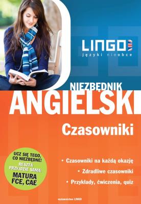 Niezbędnik angielski. Czasowniki LINGO. Autor: Treger Anna. SmakLiter.pl Okładka książki Niezbędnik angielski. Czasowniki LINGO