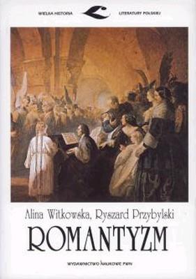 P.ROMANTYZM OM-PWNP. Autor: Witkowska Alina, Przybylski Ryszard. SmakLiter.pl Okładka książki P.ROMANTYZM OM-PWNP