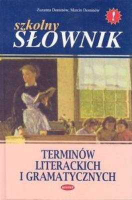 Okładka książki Słownik terminów literackich i gramatyczny PRINTEX