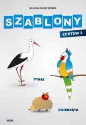 Okładka książki Szablony - Zestaw 3 - Ptaki, zwierzęta