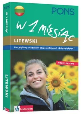 Okładka książki W 1 miesiąc - Litewski  PONS
