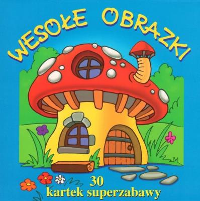 Okładka książki Wesołe obrazki Kolorowanka