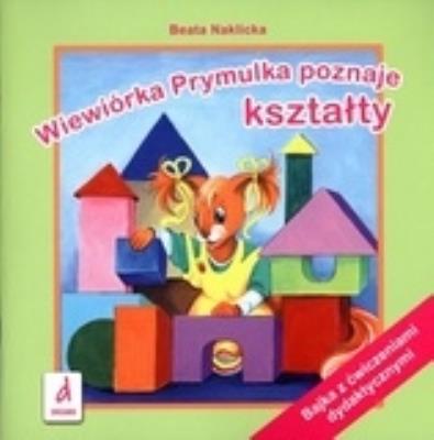 Okładka książki Wiewiórka Prymulka poznaje kształty