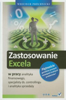 Okładka książki Zastosowanie Excela w pracy analityka finansowego.