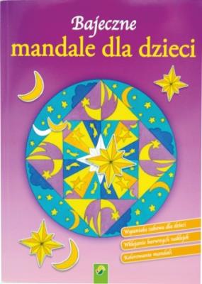 Okładka książki Bajeczne mandale dla dzieci - Gwiazdy