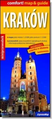 Comfort!map&guide Kraków miniprzewodnik. Autor: praca zbiorowa. SmakLiter.pl Okładka książki Comfort!map&guide Kraków miniprzewodnik