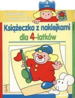 Ćwiczenia z myszką Tini dla - 4 latków. Autor: praca zbiorowa. SmakLiter.pl Okładka książki Ćwiczenia z myszką Tini dla - 4 latków
