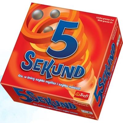 Okładka książki Gra - 5 sekund TREFL