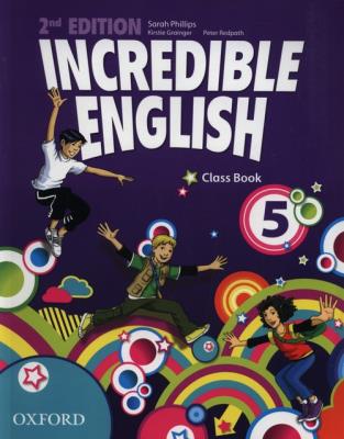 Okładka książki Incredible English  2E 5 CB OXFORD