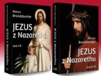 Jezus z nazaretu Tom I-IV. Autor: Brandstaetter Roman. SmakLiter.pl Okładka książki Jezus z nazaretu Tom I-IV