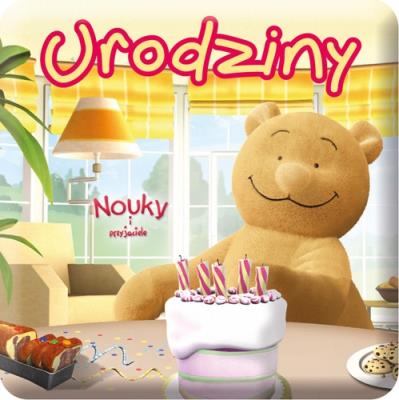 Kąpielowe - Nouky - Urodziny. Autor: Międzybrodzka Wiktoria. SmakLiter.pl Okładka książki Kąpielowe - Nouky - Urodziny