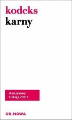 Kodeks karny. Autor: Lech Krzyżanowski. SmakLiter.pl Okładka książki Kodeks karny