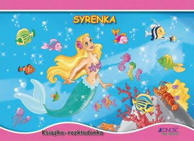 Okładka książki Książka-rozkładanka. Syrenka