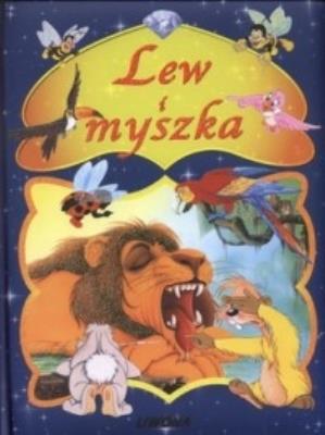 Okładka książki Lew i myszka (brokat)