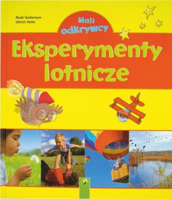Okładka książki Mali Odkrywcy - Eksperymenty lotnicze