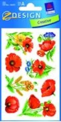 Okładka książki Naklejki papierowe - kwiaty 2