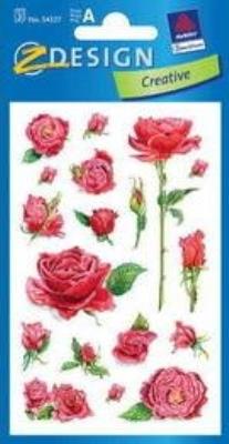 Okładka książki Naklejki papierowe - róże