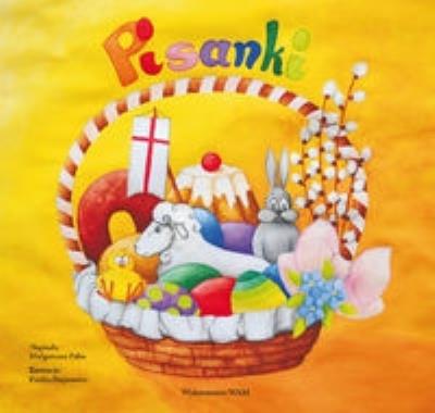 Okładka książki Pisanki. Książka do kolorowania