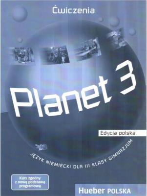 Planet  3 ćwiczenia pl HUEBER. Autor: Kopp Gabriele. SmakLiter.pl Okładka książki Planet  3 ćwiczenia pl HUEBER