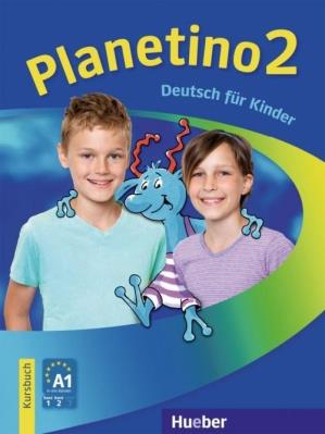 Planetino 2 SP Podręcznik. Język niemiecki. Autor: Kopp Gabriele, Büttner Siegfried, Alberti Josef. SmakLiter.pl Okładka książki Planetino 2 SP Podręcznik. Język niemiecki