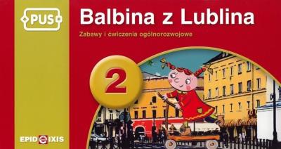 Pus Balbina z Lublina 2. Autor: Maria Krupska, Bogusław Świdnicki. SmakLiter.pl Okładka książki Pus Balbina z Lublina 2