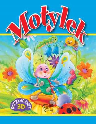 Rozkładanki Motylek. Autor: Gordon Volke, Toon Robert. SmakLiter.pl Okładka książki Rozkładanki Motylek