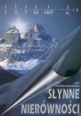 Słynne nierówności. Autor: Kourliandtchik Lev. SmakLiter.pl Okładka książki Słynne nierówności