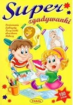 Okładka książki Super zgadywanki   PASJA