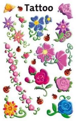 Okładka książki Tatuaże Kwiaty