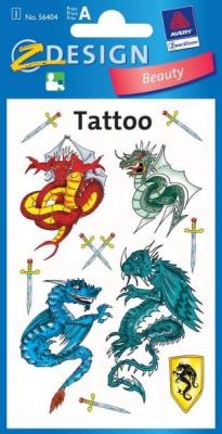 Okładka książki Tatuaże - smoki