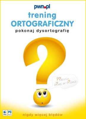 Okładka książki Trening ortograficzny. Pokonaj dysortografię (CD)