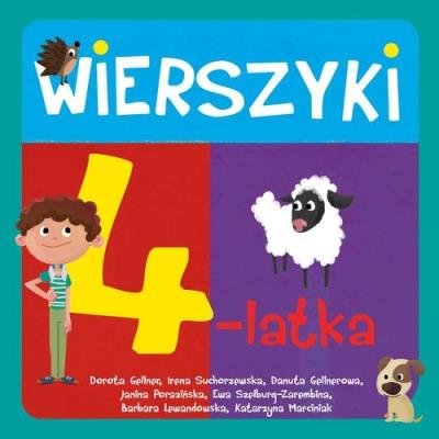 Okładka książki Wierszyki 4-latka