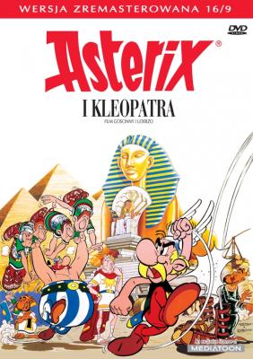 Asterix i Kleopatra animowany film DVD. Autor:   Praca zbiorowa. SmakLiter.pl Okładka książki Asterix i Kleopatra animowany film DVD