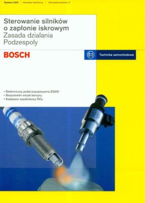 Okładka książki Bosch. Sterowanie silników o zapłonie iskrowym
