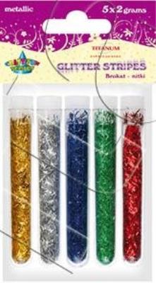 Okładka książki Brokat nitki  5X2g  metalic