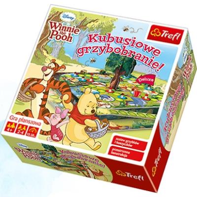 Okładka książki Gra - Kubusiowe grzybobranie TREFL