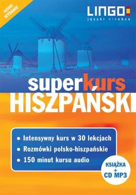 Hiszpański. Superkurs + CD. Autor: Szczepanik Małgorzata. SmakLiter.pl Okładka książki Hiszpański. Superkurs + CD
