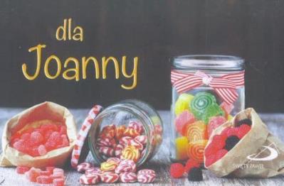 Okładka książki Imiona - Dla Joanny