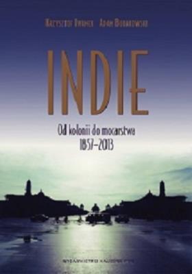 Indie. Autor: Iwanek Krzysztof, Burakowski Adam. SmakLiter.pl Okładka książki Indie
