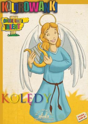 Kolorowanki-Kolędy. Autor: Sadowska Beata. SmakLiter.pl Okładka książki Kolorowanki-Kolędy