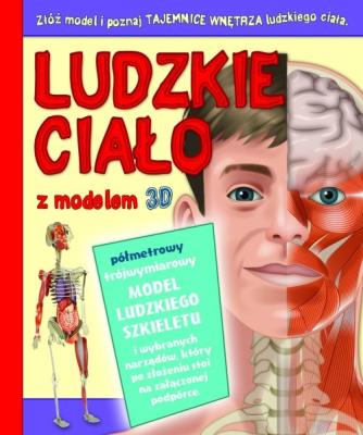 Okładka książki Ludzkie ciało z modelem 3d