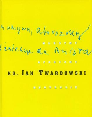 Okładka książki Maksymy, aforyzmy, sentencje