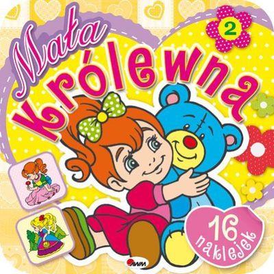 Mała królewna 2. Autor: Il. Mariola Budek. SmakLiter.pl Okładka książki Mała królewna 2